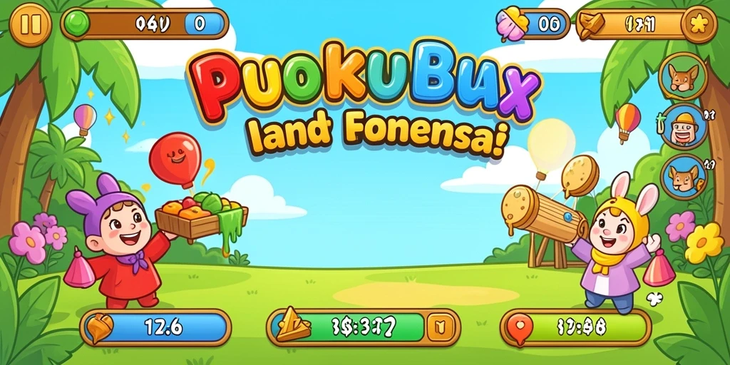 s80 - Pemandangan level yang menakjubkan dan penuh warna.